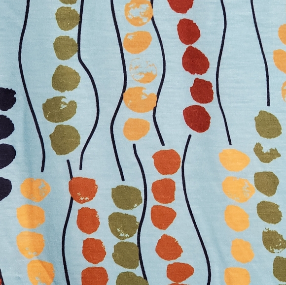 NWOT Blue printed maxi summer dress - Picture 2 of 6